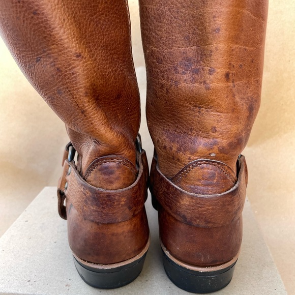 Frye Tan Heeled Boots - Picture 11 of 12
